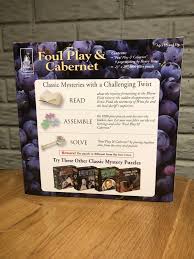 Who won our june around the kitchen table giveaway of books from authors leslie budewitz, lucy burdette, maya corrigan, maddie day, and molly macrae! Foul Play Cabernet University Games 33117 Classic Mystery Jigsaw Puzzle Grown Up Toys Puzzles