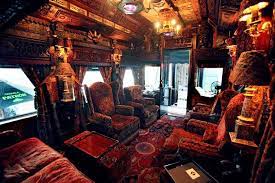 The Rear Parlor Of The Patron Tequila Express Was The Original Inspiration For The House Of Blues Foundation Rooms Rail Car Luxury Train Foundation Room