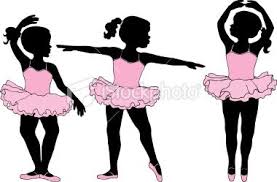 Girl Sillouettes Little Girl Ballet Ballerina Kids Girl Dancers