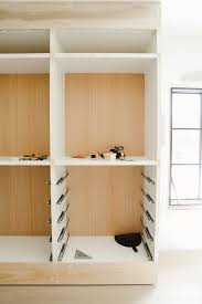 Master Closet Update Filling Holes Adding Trim And Nixing The Ceiling Beams In 2020 Ceiling Beams Master Closet Living Room Shelves