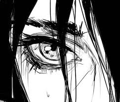 Aesthetic Anime Drawings Black And White Eyes Monochrome And Art Image Manga Art Aesthetic Art Anime Art
