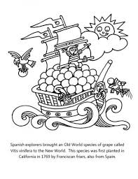 Explore other countries around the world with these super cute, free printable country coloring pages! Grapes In The Classroom Grapes From California