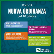 In particolare , da lunedì 18 gennaio studenti delle scuole secondarie di primo e secondo grado tornano in classe. Coronavirus Regione Lombardia Nuove Regole Per Bar E Ristoranti Stop Agli Sport Dilettantistici Da Contatto E Indicazioni Per La Didattica A Distanza Il Testo Cronaca Monza