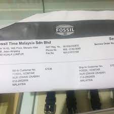 In which time zone is malaysia? Fossil Kaufhaus In Johor Bahru