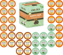 Family tea blenders since 1945: Amazon Com Cha4tea 36 Count Herbal Tea Pods For Keurig K Cup Brewer Peppermint Herbal Chai And Camomile Chai Black Tea Grocery Gourmet Food