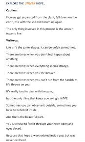 Explore The Unseen Hope Short Poems Meant To Be Words