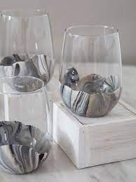 Pin On Painted Wine Glass