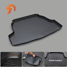 Rubber Rear Trunk Cargo Tray Rear Trunk Cover Floor Mats For Kia Sportage R Kx3kx5k4k3 Sorento Cerato Rio Soul 2011 2017 Boot Liners Trunks Chevrolet Trax