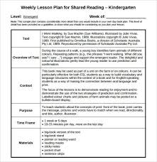 Shared Reading Lesson Plan Template Lovely 9 Sample Guided Reading Lesson Reading Lesson Plan Template Lesson Plan Templates Kindergarten Lesson Plans Template