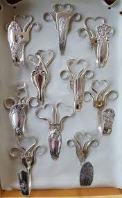 Handtuchhalter Handtuchhalter Handtuchhalter Jeweleryideas Cutlery Art Silverware Art Silverware Crafts