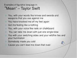 May these song examples be a help and enjoy! Figurative Language In Songs
