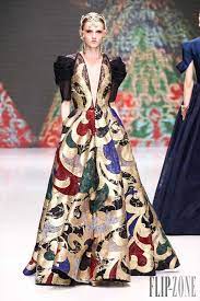 Sebastian Gunawan Fall Winter 2016 2017 Couture Model Pakaian Gaun Pakaian