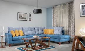 ركنة سويت سماوي اصفر furniture home decor sectional couch
