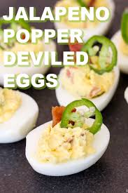 Jalapeno Popper Deviled Eggs Recipe Deviled Eggs Devilled Eggs Recipe Best Jalapeno