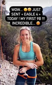 I love climbing in st. Eagle 4 9b By Julia Chanourdie 8a Nu News Deutschland