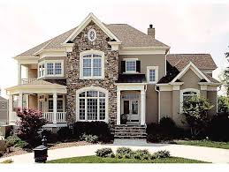 Traditional Style House Plan 4 Beds 3 5 Baths 4528 Sq Ft Plan 453 310 American Houses My Dream Home House Exterior