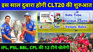 2nd series of clt20 was hosted by south africa and its start from 10th september to 26th september 2010. Clt20 Champions League T20 Will Be Started Again From This Year Date Time Venues Schedule Youtube