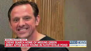 Crews search home of missing Green Beret after body found in Fayetteville  pond