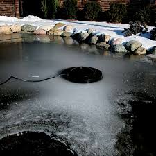 Check out my previous videos and you can see i had a mess with a. Pond Winter Aeration Winter Pond Care The Pond Guy