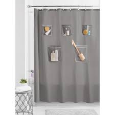 For example, shower curtain liners typically range in. Mainstays Mesh Quick Dry Pocket Peva Shower Curtain Or Liner Grey Walmart Com Walmart Com