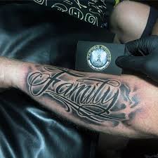 Family first script tattoo by lowkey704 on deviantart. 100 Family Tattoos For Men Commemorative Ink Designs Part Two Family Tattoos For Men Family Tattoo Designs Family Tattoos