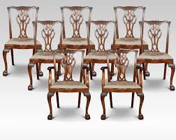 Set Of Eight Chippendale Style Dining Chairs Antiques Atlas In 2020 Chippendale Chairs Antique Dining Chairs Dining Chairs