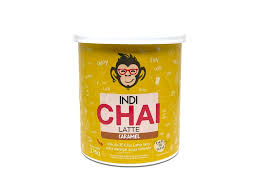 INDI CHAI CARAMEL LATA X376GR