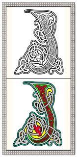 Maybe you would like to learn more about one of these? Coloring Book 26 Printable Coloring Pages Outlines Color Examples Instant Download Celtic Alphabet Co Celtic Coloring Book Celtic Letters Celtic Alphabet