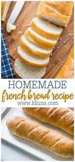 Easy Homemade French Bread Recipe Video Lil Luna Recipe Homemade French Bread French Bread Recipe Recipes