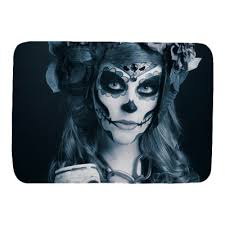 Alfombrilla de baño Santa Muerte.