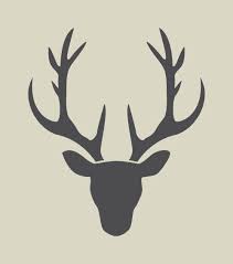 Cerf Silhouette De Tete De Cerf Pochoir En Vinyle Adhesif Ref 189 Decoration D Interieur Par Silhouette De Tete De Cerf Silhouette De Cerf Tete De Cerf