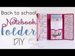 Cartella Porta Appunti Fai Da Te School Notebook Folder Diy Youtube Diy Mini Album Folder Diy Diy Accordion Album