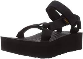 Amazon.com | TEVA Women's Flatform Universal Comfortable Quick-Drying Sport  Casual Sandals | Platforms & Wedges