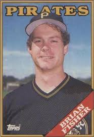 1988 TOPPS BIG BASEBALL CARD # 159 BRIAN FISHER