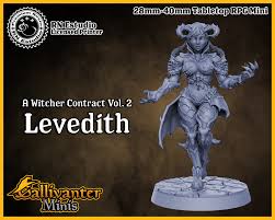 Levedith the Succubus RN Estudio: A Witcher Contract Vol.2 - Etsy