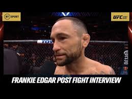 Frankie Edgar's post fight interview following his final fight at UFC 281  🙏