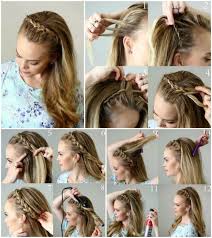 Abendfrisuren Selber Machen Lange Haare Halboffen Zopf Frisuren Mit Bildern Abendfrisuren Frisuren Frisuren Lange Haare Halboffen