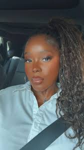 Please don't disturb me, this ponytail needs a moment! 🤏🏾🫦