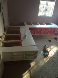 That s why ikea product developer ina klepper and designer henrik preutz looked to create a bed that could move from home to home multiple times and adapt to any decor or room. Diy Corner Bed Frame Corner Bed Frame Kid Room Decor Bed In Corner