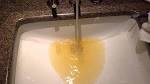 Brown well water