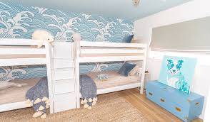 The designer also has made sure that every corner in this room is rounded, she even sanded them herself. Combine Two Or More Beds Corner Lofts Triple Quad Bunks Maxtrix Kids