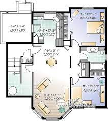 Decouvrez Le Plan 3029 Sully Qui Vous Plaira Pour Ses 2 Chambres Et Son Style Champetre Floor Plans House Tiny House