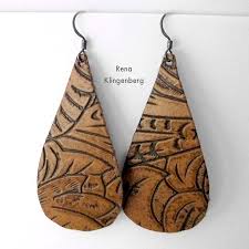 Leather earrings can be a fun diy project that can leave you with a new accessory to wear. Leather Earrings Tutorial Jewelry Making Journal