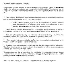 We did not find results for: Vet Clinic Information System In This Project You Chegg Com