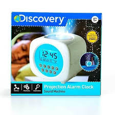 Kids Stars On Ceiling Light Projection Alarm Clock Nature Sounds Machine Colors Discoverykids Projection Alarm Clock Clock Nature Alarm Clock