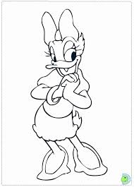 Daisy Duck Coloring Page Coloring Home