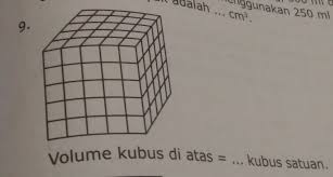 Check spelling or type a new query. Volume Kubus Diatas Kubus Satuan Brainly Co Id