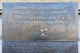 War hero heliodor píka became the first victim of judicial killing by the communist regime 70 years ago. Heliodor Pika Prague Czech Republic Monuments Of The Eastern Freedomfights On Waymarking Com