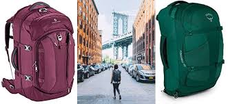 4 carrying options in 1 carry on backpack, back trolley pannel for securely stacking on wheeled luggage; Best Travel Backpack Carry On For Women 2021 Travel Bag Quest