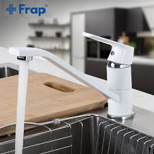 white kitchen sinks taps online
